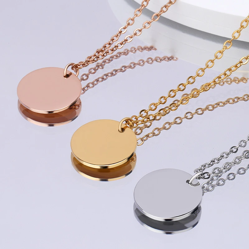 stainless steel engraved necklace stainless steel engraved necklace
