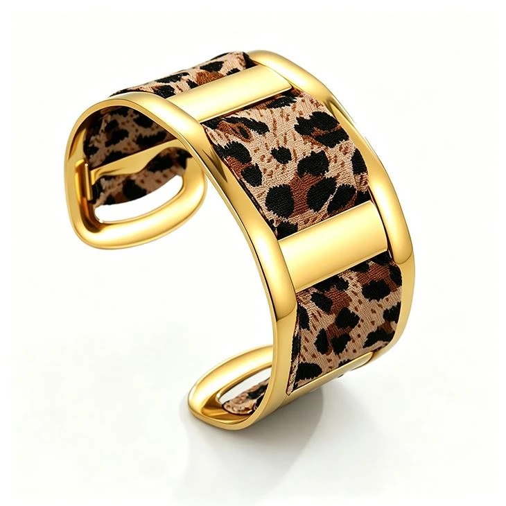 Široký šátek Panel Cuff Bangle